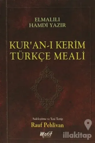 Kur'an-ı Kerim Türkçe Meali