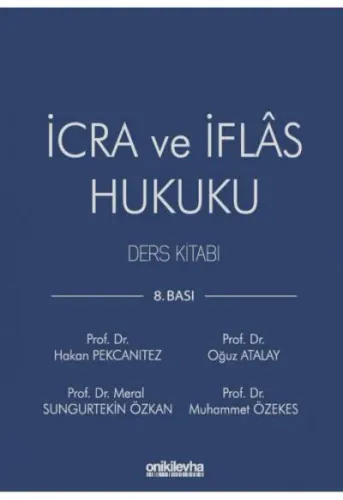 İcra ve İflas Hukuku Ders Kitabı