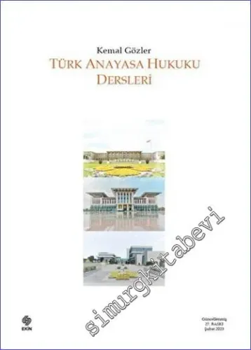 Türk Anayasa Hukuku Dersleri -        2023