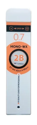 Tombow MONO-WX Profesyonel Uç 0,7mm 40uç/tüp 2B
