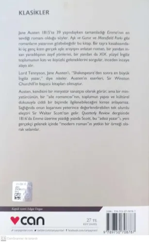 Emma Jane Austen Can Yayınları