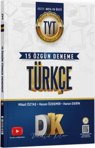 Didaktik Kalem TYT Türkçe 15 Özgün Deneme