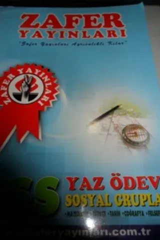 ÖSS Sosyal Gruplar Yaz Ödevi
