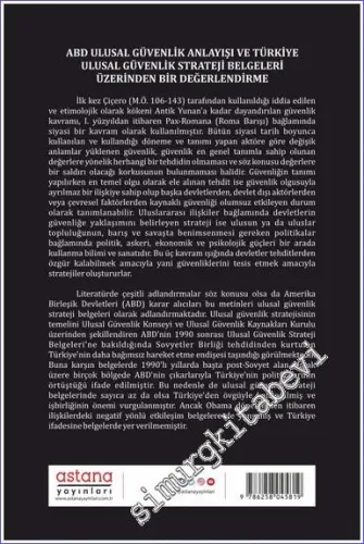 ABD Ulusal Güvenlik Anlayışı ve Türkiye - 2022