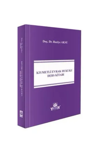 Kıymetli Evrak Hukuku Ders Kitabı
