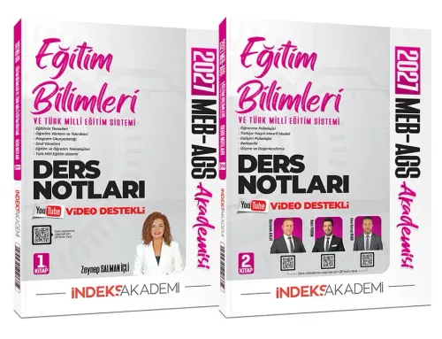 İndeks Akademi 2027 MEB-AGS Akademisi Eğitim Bilimleri ve Türk Milli E