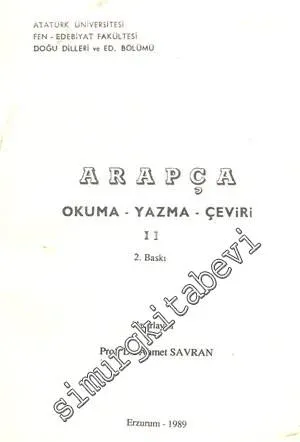 Arapça Okuma - Yazma - Çeviri 2 -