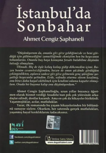İstanbul’da Sonbahar Ahmet Cengiz Şaphaneli Büyük Doğu %60 indirimli