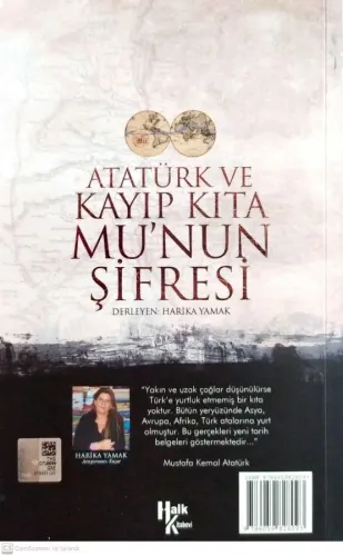 Atatürk ve Kayıp Kıta Mu'nun Şifresi Harika Yamak Halk Kitabevi