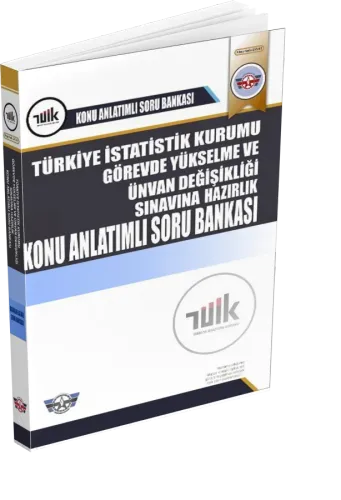Askeri Sınav Kitapları GYS TUİK Türkiye İstatistik Kurumu Konu Anlatımlı Soru Bankası Görevde Yükselme