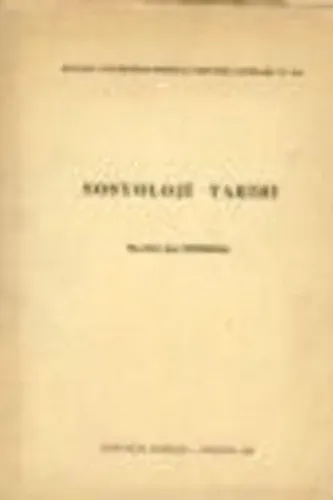 Sosyoloji Tarihi
