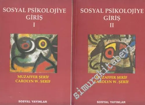 Sosyal Psikolojiye Giriş 2 Cilt TAKIM -        1996
