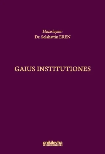 Gaius Institutiones