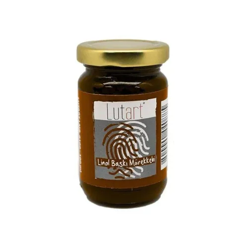 Lutart Linol Baskı Mürekkebi 100ml Kahverengi