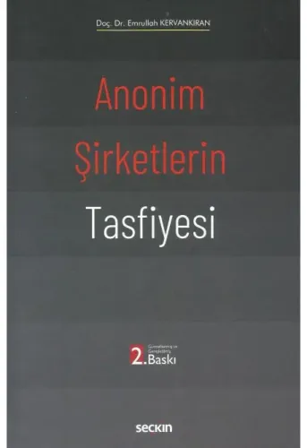 Anonim Şirketlerin Tasfiyesi