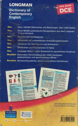 Dictionary of contemporary ENGLISH
