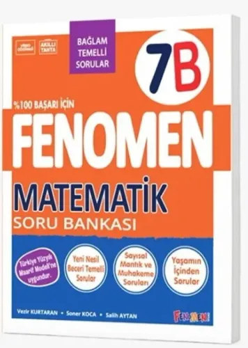 Fenomen 7. Sınıf Matematik Soru Bankası B