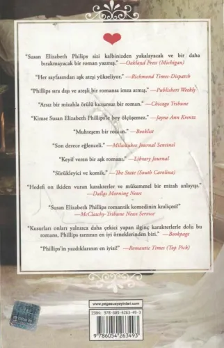 Aşk Kapıyı Çalınca Susan Elizabeth Phillips Pegasus Yayıncılık %43 ind
