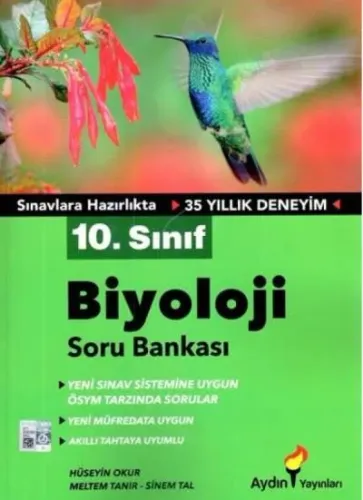 Aydın 10. Sınıf Biyoloji Soru Bankası
