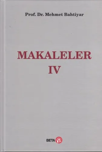 Makalelerim IV