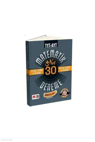 Bıyıklı Matematik TYT AYT Matematik Deneme +30 Net