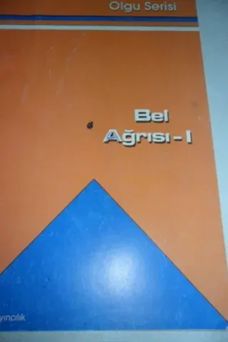 Bel Ağrısı I