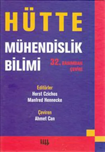 Hütte: Mühendislik Bilimi; 32. Basım'dan Çeviri