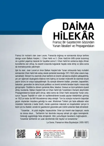 Daima Hilekâr (Fransız Bir Gazetecinin Gözünden Yunan İdealleri ve Pro Daima Hilekâr (Fransız Bir Gazetecinin Gözünden Yunan İdealleri ve Pro