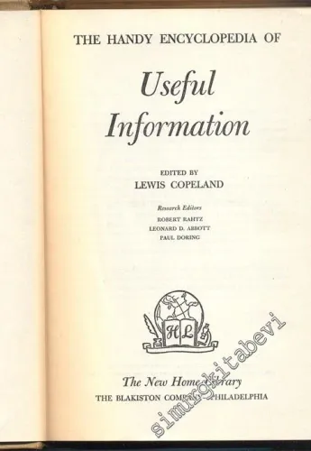 The Handy Encyclopedia of  Useful Information -