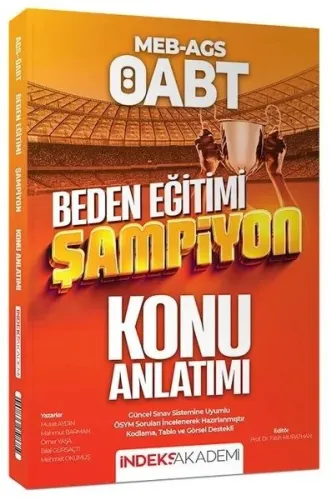 İndeks Akademi 2026 ÖABT MEB-AGS Beden Eğitimi Şampiyon Konu Anlatımı