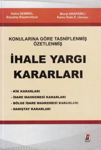 İhale Yargı Kararları