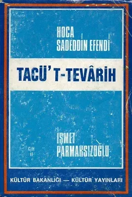 Tacü't-Tevarih Hosa Sadedin Efendi 2. Cilt Tek Kitap