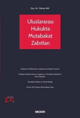 Uluslararası Hukukta Mutabakat Zabıtları