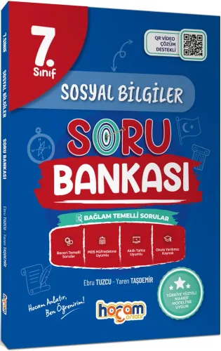 Hocam Anlatır 7. Sınıf Sosyal Bilgiler Tamamı Video Çözümlü Soru Banka