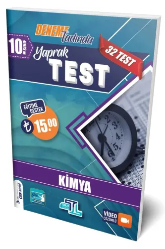 Tümler Yayınları 10. Sınıf Kimya Yaprak Test