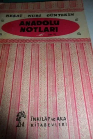 Anadolu Notları II. Cilt