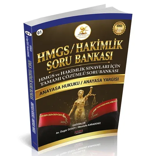 HUKAL HMGS Hakimlik Anayasa Hukuku Anayasa Yargısı Soru Bankası