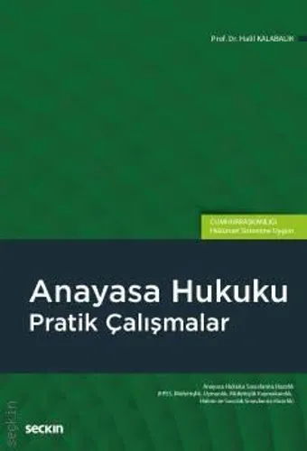 Anayasa Hukuku Pratik Çalışmalar