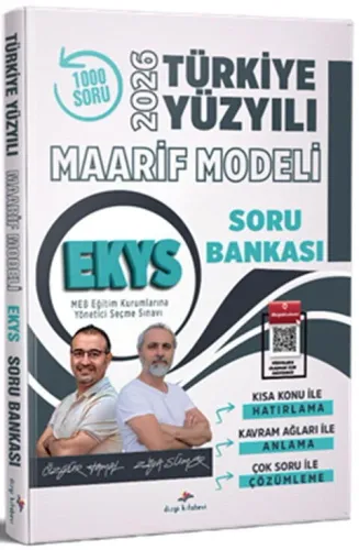 Dizgi Kitap Yayınları 2026 MEB EKYS Türkiye Yüzyılı Maarif Modeli Tamamı Video Çözümlü Soru Bankası