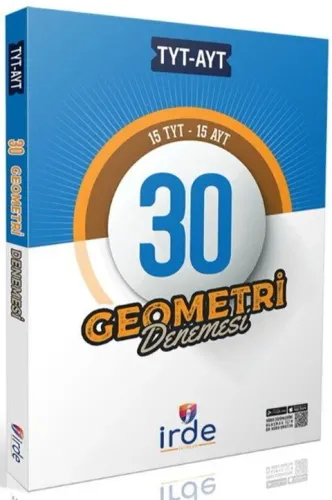 İrde Yayınları TYT AYT Geometri 30 Denemesi