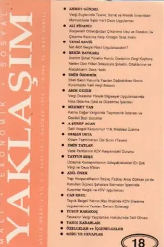 Yaklaşım 1994 / 18