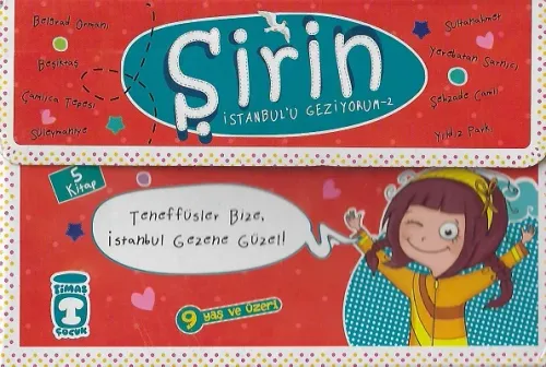 Şirin İstanbul'u Geziyorum Set - 2 - 5 Adet Kitap Kutulu Set 9 yaş ve üzeri