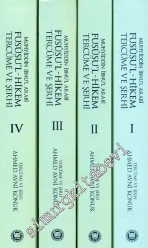 Fususul - Hikem Tercüme ve Şerhi 4 Cilt TAKIM -