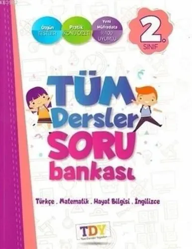 TDY Yayınları 2. Sınıf Tüm Dersler Soru Bankası