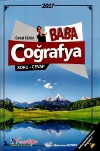 Kocatepe KPSS Genel Kültür BABA Coğrafya Soru-Cevap 2017 Muhammet Öztü