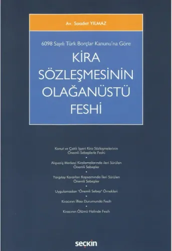 Kira Sözleşmesinin Olağanüstü Feshi