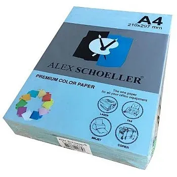 ALEX A4 500 lü FOTOKOPİ KAĞIDI KAĞIT 520-Okyanus Mavisi