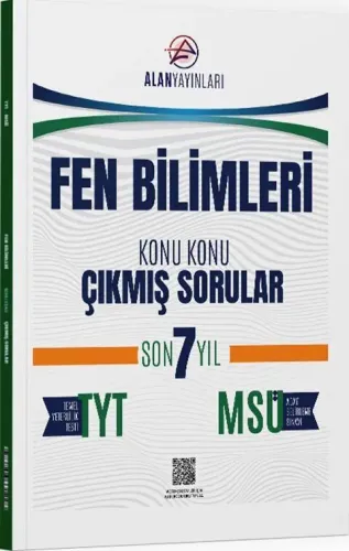 ALAN TYT MSÜ ÇIKMIŞ SORULAR FEN BİLİM. - 2027