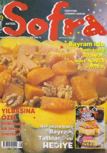 Sofra Aylık Yemek Dergisi - Sayı: 86      Aralık 2002