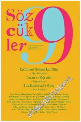 Sözcükler İki Aylık Edebiyat Dergisi - Ercüment Behzat Lav Şiiri - Sayı: 99      Eylül - Ekim  2022